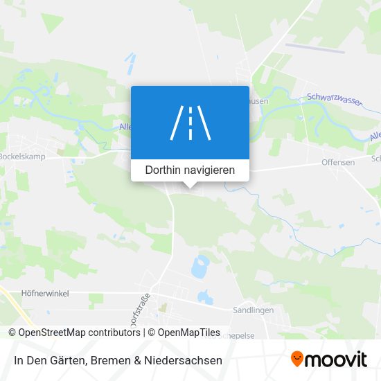 In Den Gärten Karte