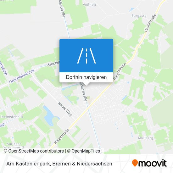 Am Kastanienpark Karte