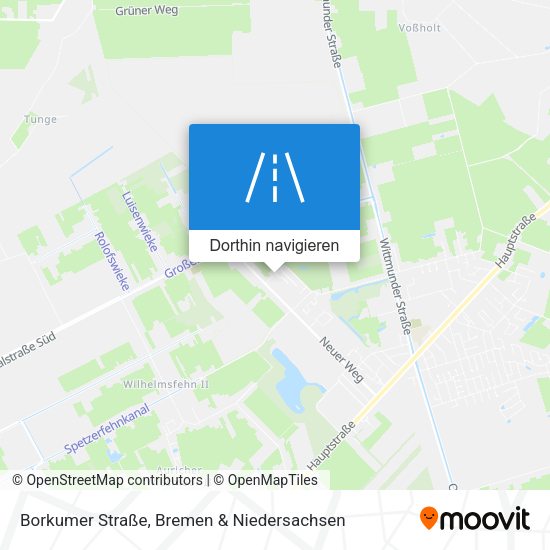 Borkumer Straße Karte