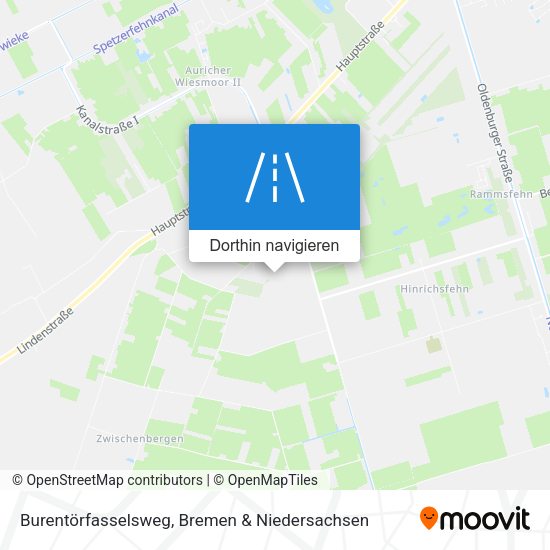 Burentörfasselsweg Karte