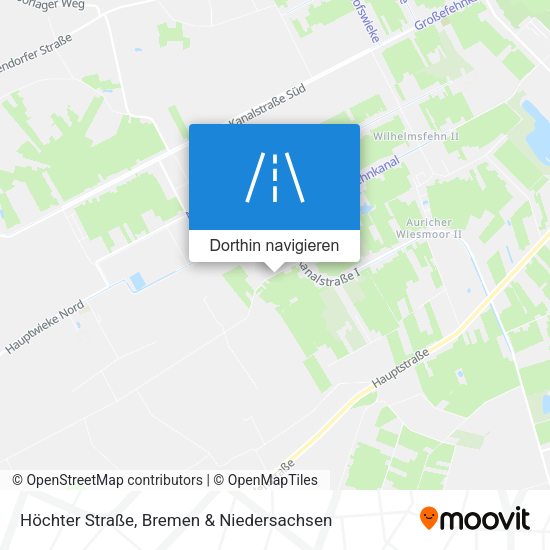Höchter Straße Karte