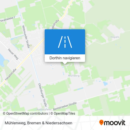 Mühlenweg Karte