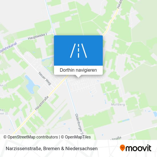 Narzissenstraße Karte
