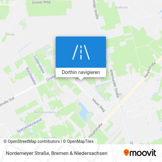 Norderneyer Straße Karte
