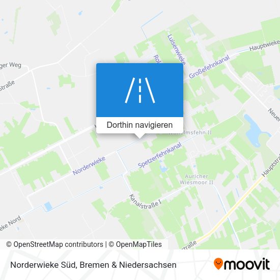 Norderwieke Süd Karte