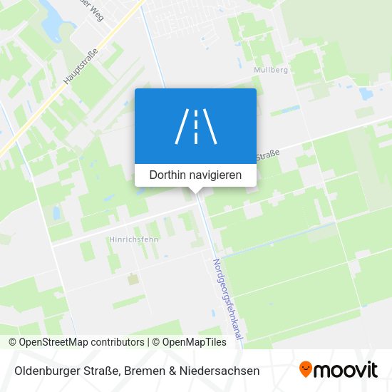Oldenburger Straße Karte