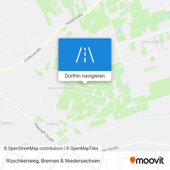 Rüschkenweg Karte