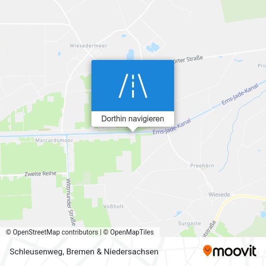 Schleusenweg Karte
