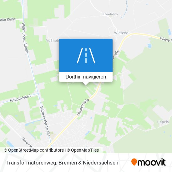 Transformatorenweg Karte