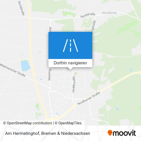 Am Hermelinghof Karte