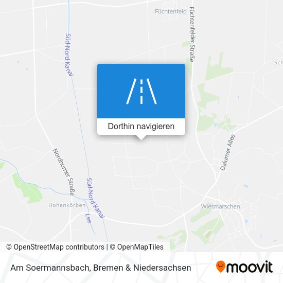 Am Soermannsbach Karte