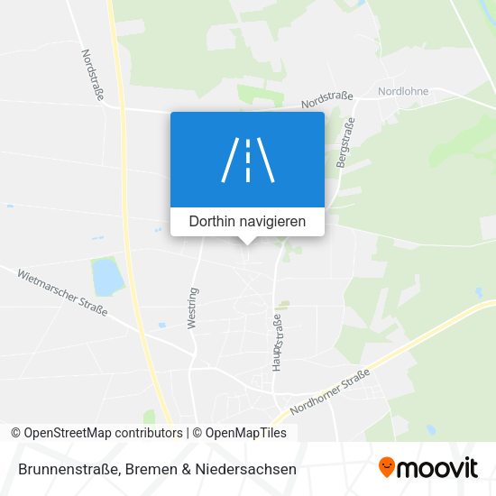 Brunnenstraße Karte