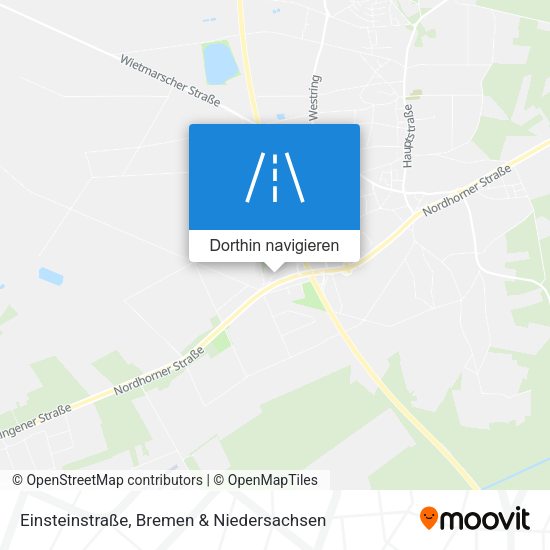 Einsteinstraße Karte