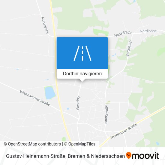 Gustav-Heinemann-Straße Karte