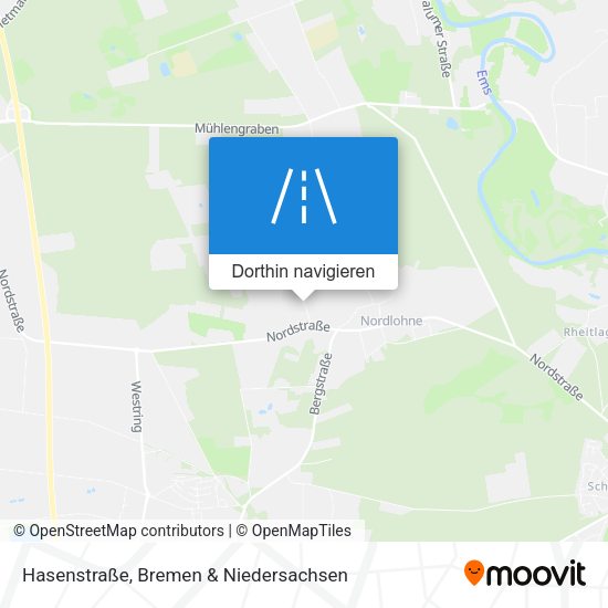 Hasenstraße Karte