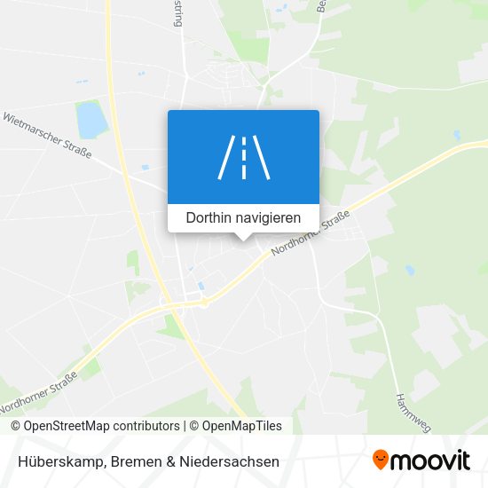 Hüberskamp Karte