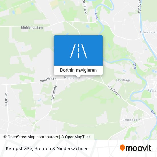 Kampstraße Karte