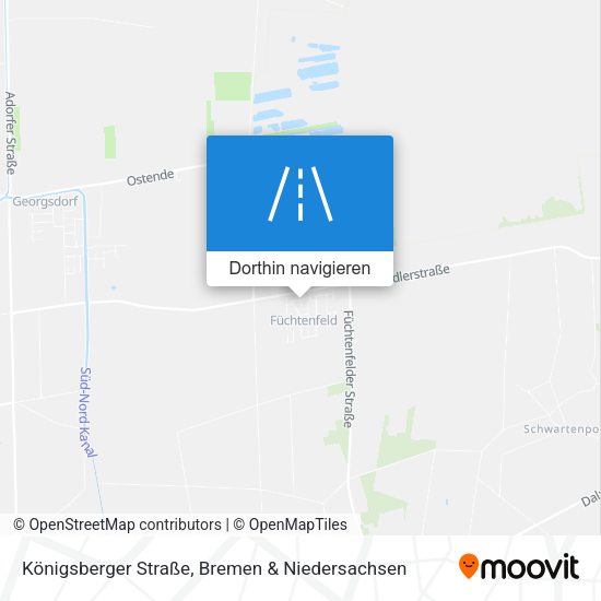 Königsberger Straße Karte