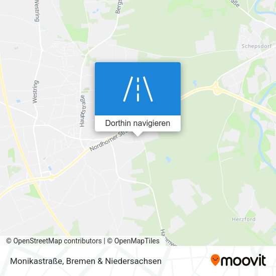 Monikastraße Karte