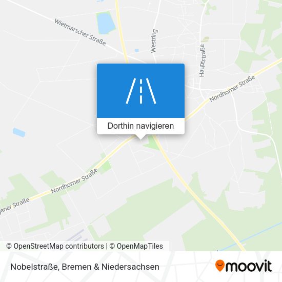 Nobelstraße Karte