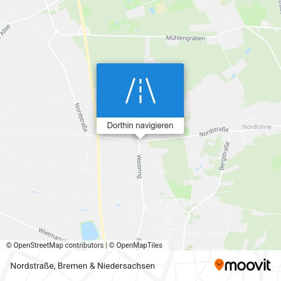 Nordstraße Karte