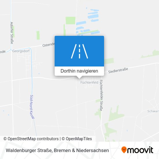 Waldenburger Straße Karte