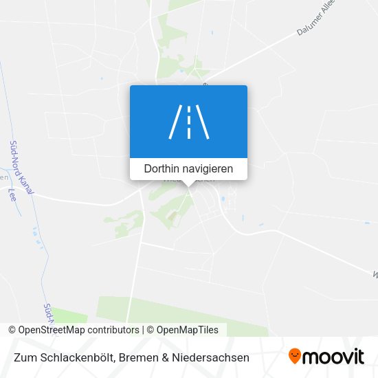Zum Schlackenbölt Karte