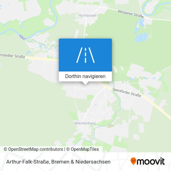 Arthur-Falk-Straße Karte