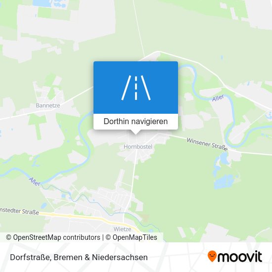 Dorfstraße Karte