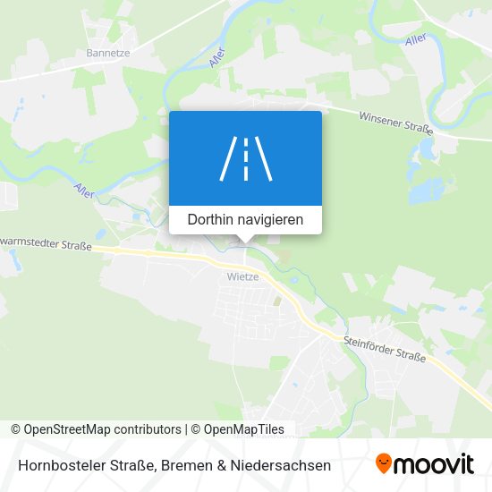 Hornbosteler Straße Karte