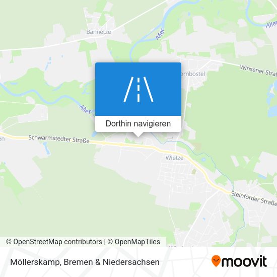 Möllerskamp Karte