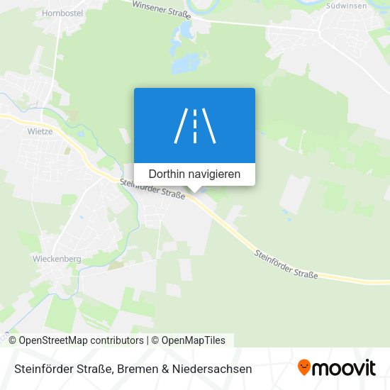 Steinförder Straße Karte