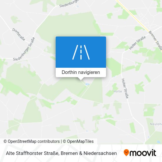 Alte Staffhorster Straße Karte
