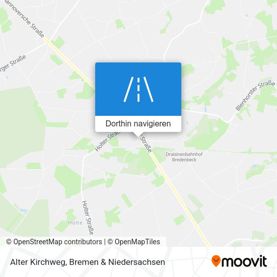 Alter Kirchweg Karte