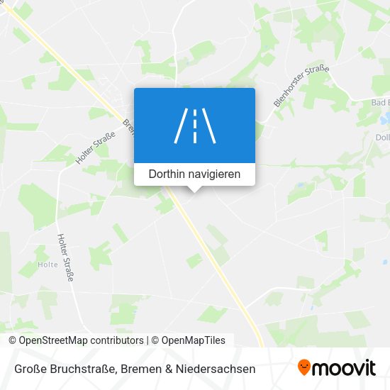 Große Bruchstraße Karte