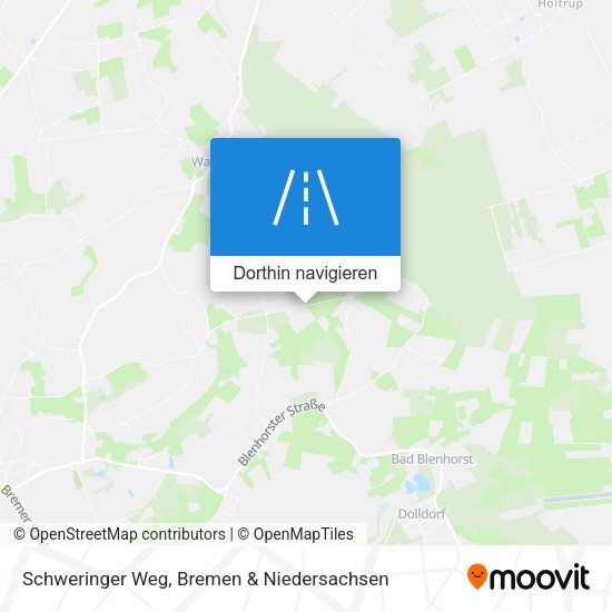 Schweringer Weg Karte