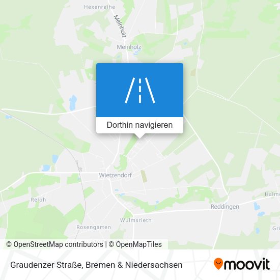 Graudenzer Straße Karte