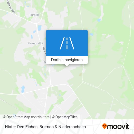 Hinter Den Eichen Karte