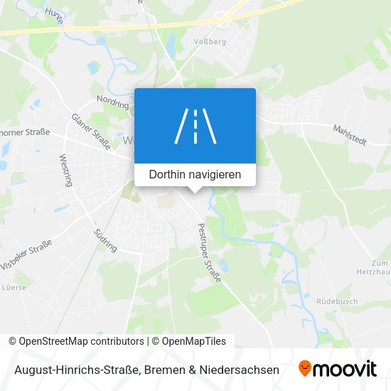 August-Hinrichs-Straße Karte