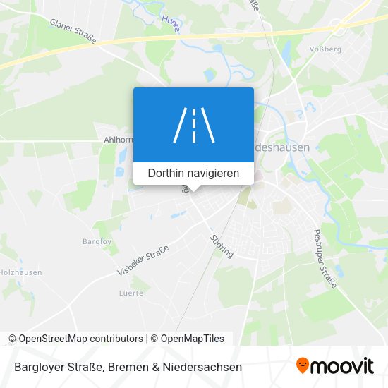 Bargloyer Straße Karte