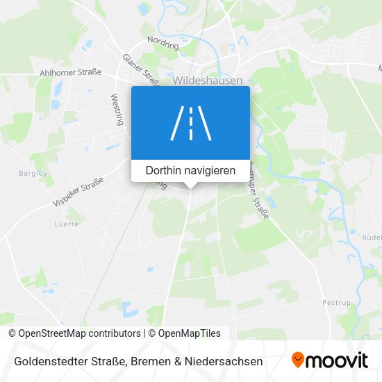 Goldenstedter Straße Karte