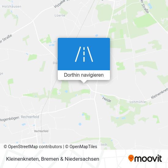 Kleinenkneten Karte
