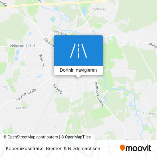 Kopernikusstraße Karte