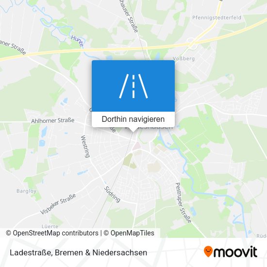 Ladestraße Karte