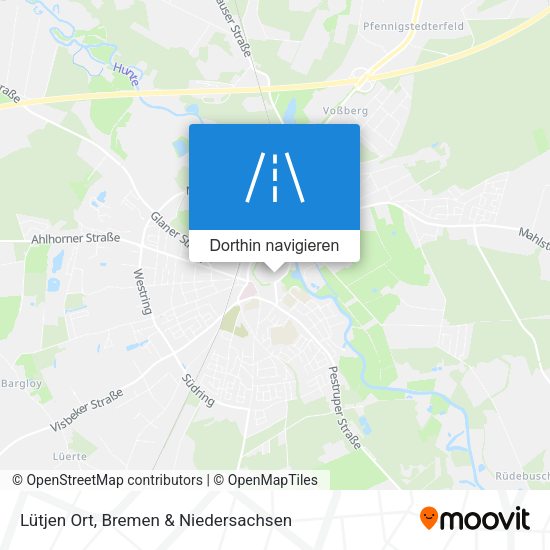Lütjen Ort Karte