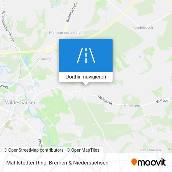 Mahlstedter Ring Karte