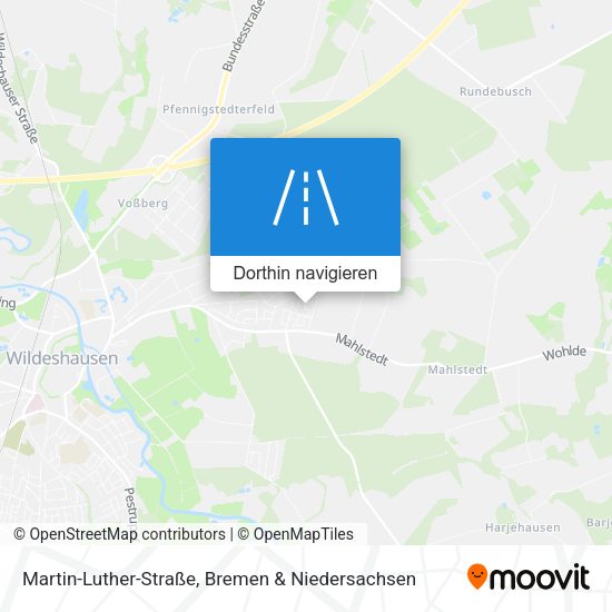 Martin-Luther-Straße Karte
