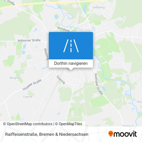 Raiffeisenstraße Karte