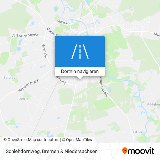 Schlehdornweg Karte