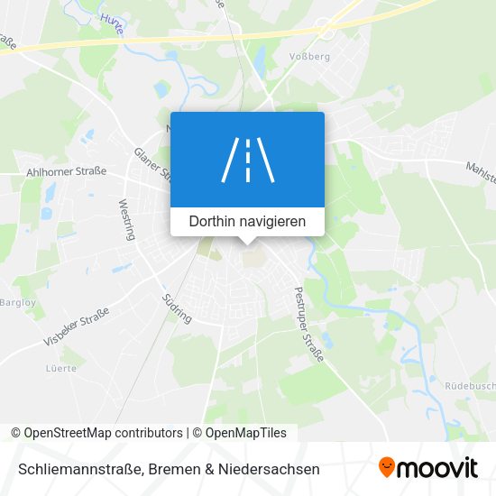 Schliemannstraße Karte